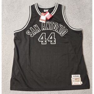 1979 1980‎ George Gervin San Antonio Spurs Mitchell Ness Jersey Size 56 3XL NWT